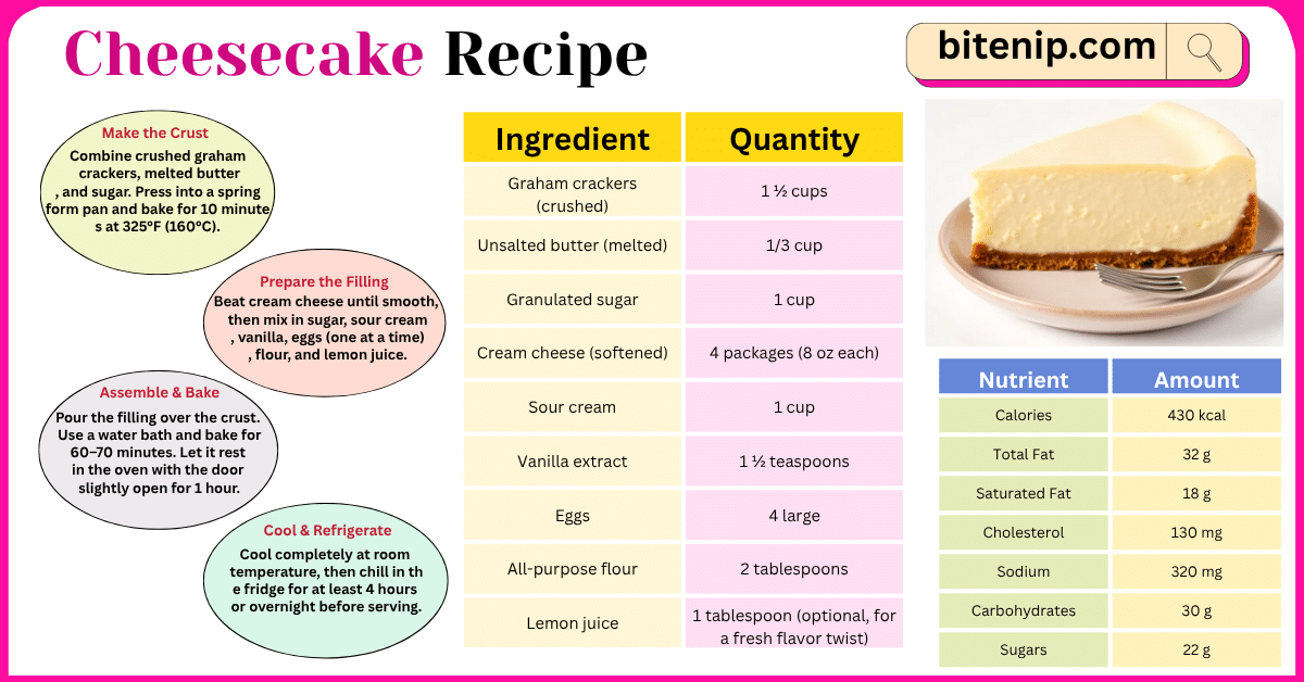How to Make Cheesecake Recipe