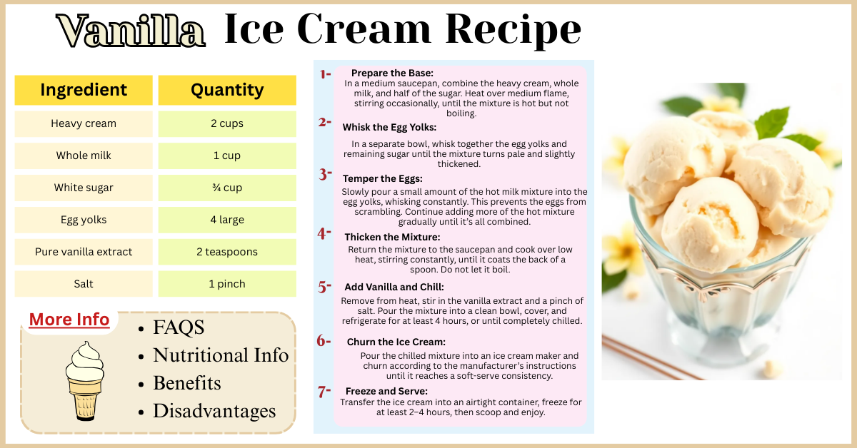 How to Make Vanilla Ice Cream at Home