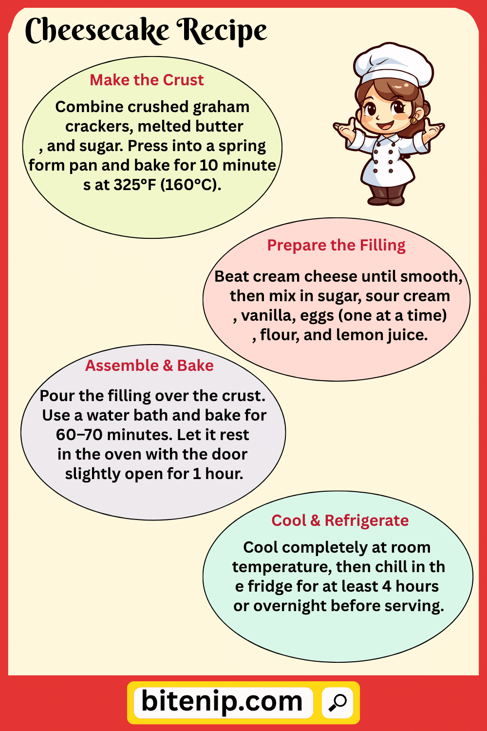Step-by-Step Cooking Instructions for Cheesecake Recipe