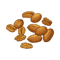 Chopped pecans | Pecan Pie Cookies