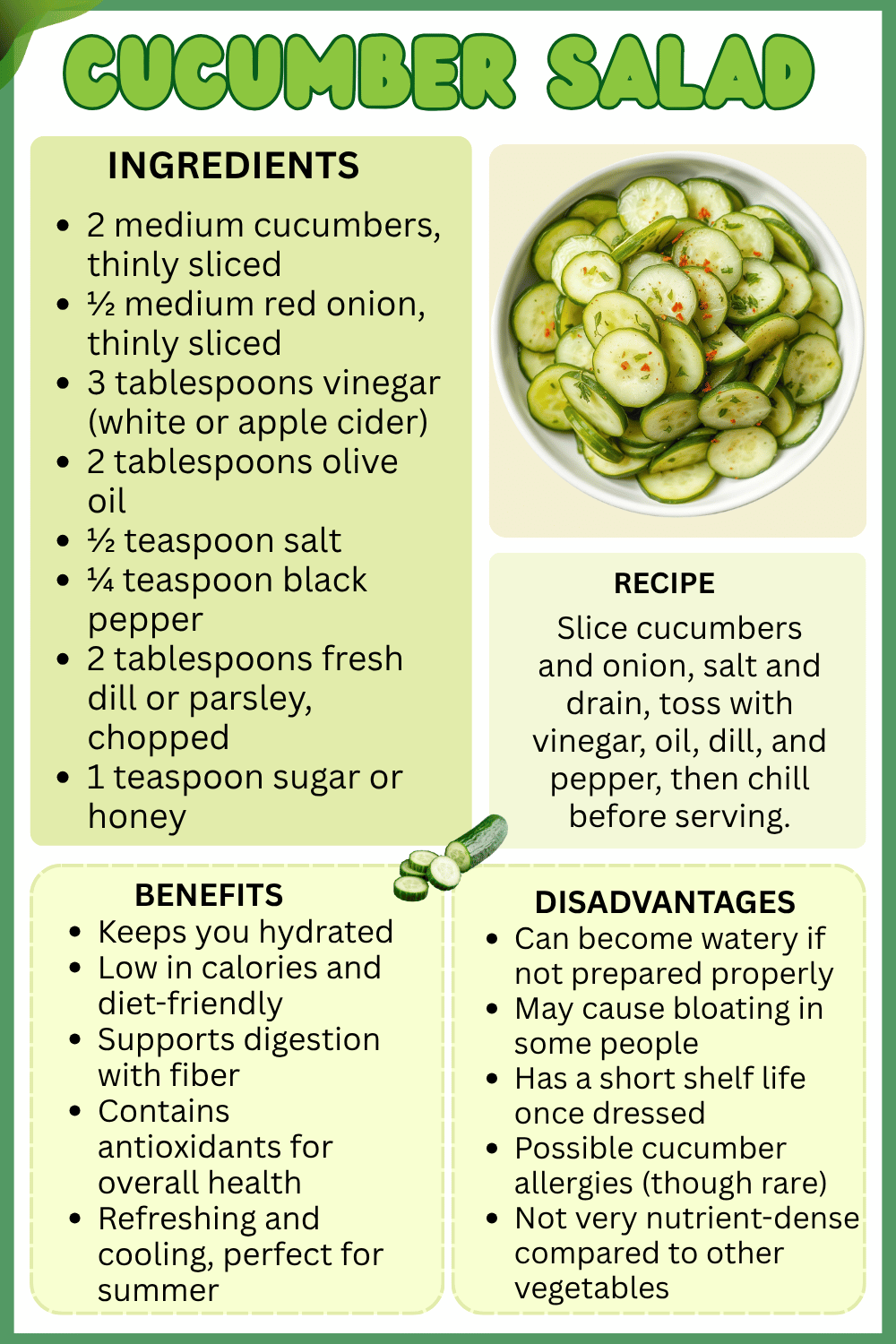 Cucumber Salad