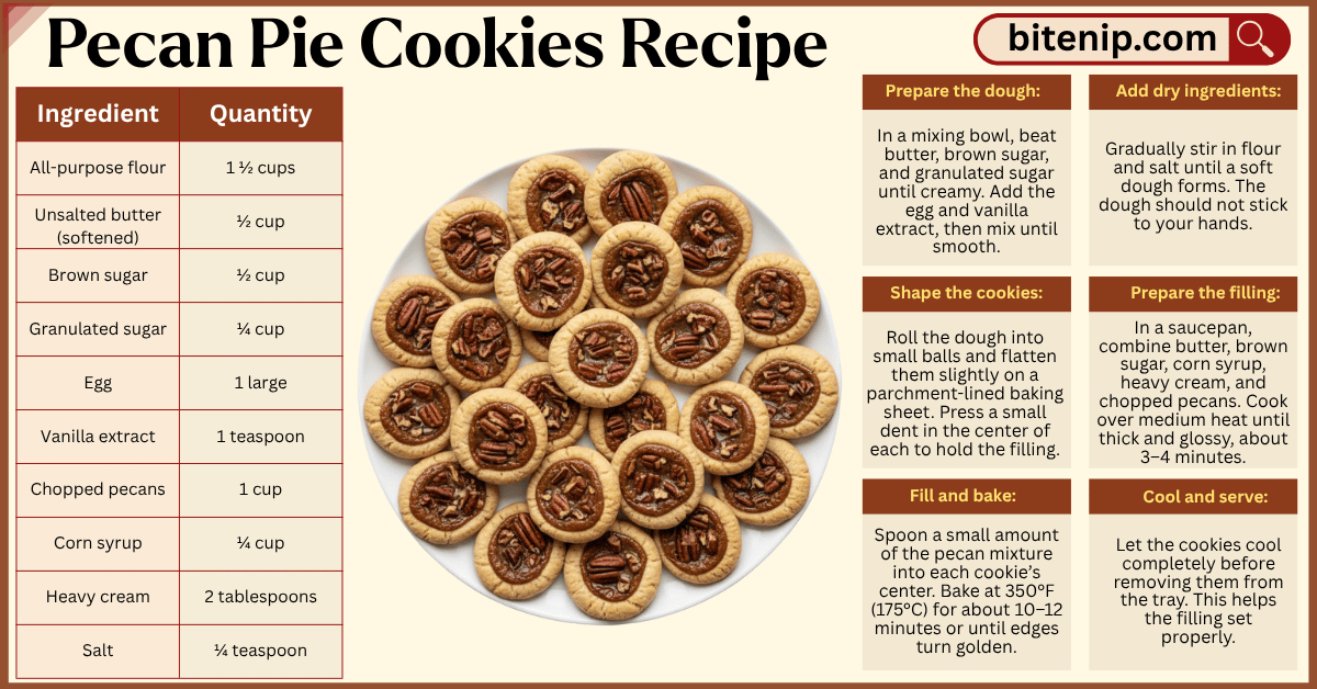 Soft and Chewy Pecan Pie Cookies for Every Occasion