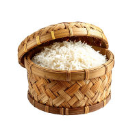 Steamed rice | Chicken Katsu Curry