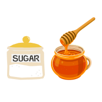 Sugar or Honey | Apple Milkshake