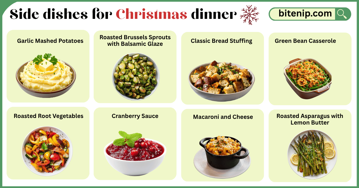 20 Delicious Side Dishes for Christmas Dinner