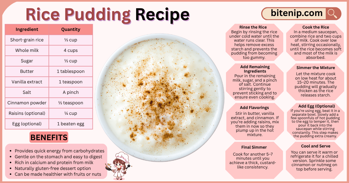 Creamy Rice Pudding Recipe for a Perfect Homemade Dessert