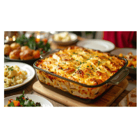 Scalloped Potatoes | side dishes for Christmas dinner