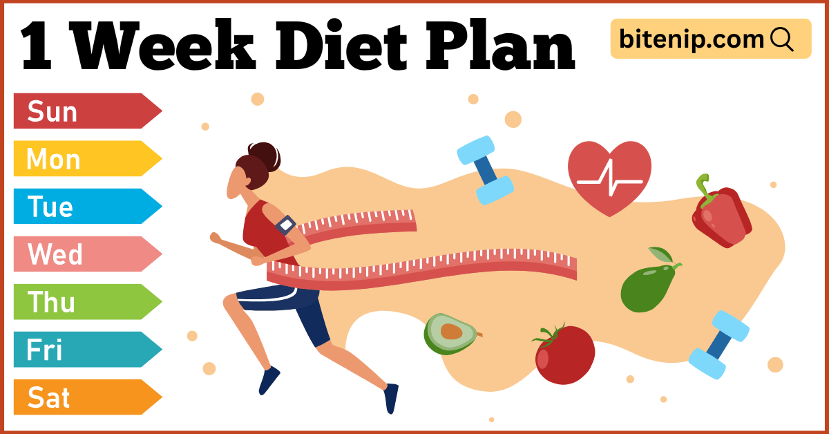 1 Week Diet Plan For Weight Loss