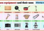 40 Kitchen Equipment and Their Uses with Pictures