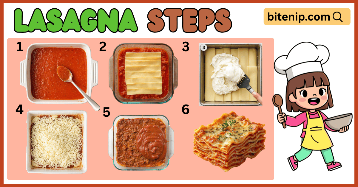 Assembling Lasagna Step by Step For Perfect Layers