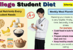 Best Diet Plan for College Student: Healthy & Budget-Friendly
