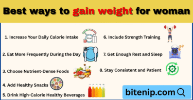 Best Ways to Gain Weight for Woman Naturally and Safely